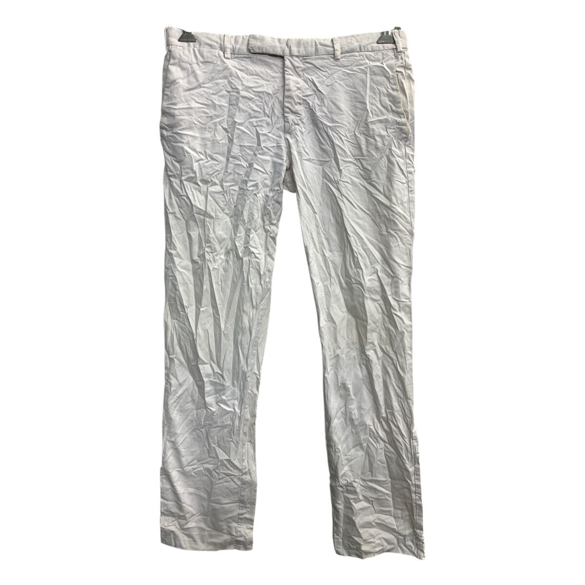 【中古】【古着】 POLO RALPH LAUREN チノパン W32 ポロラルフローレン ホワイト 古着卸 アメリカ仕入 2501-1062