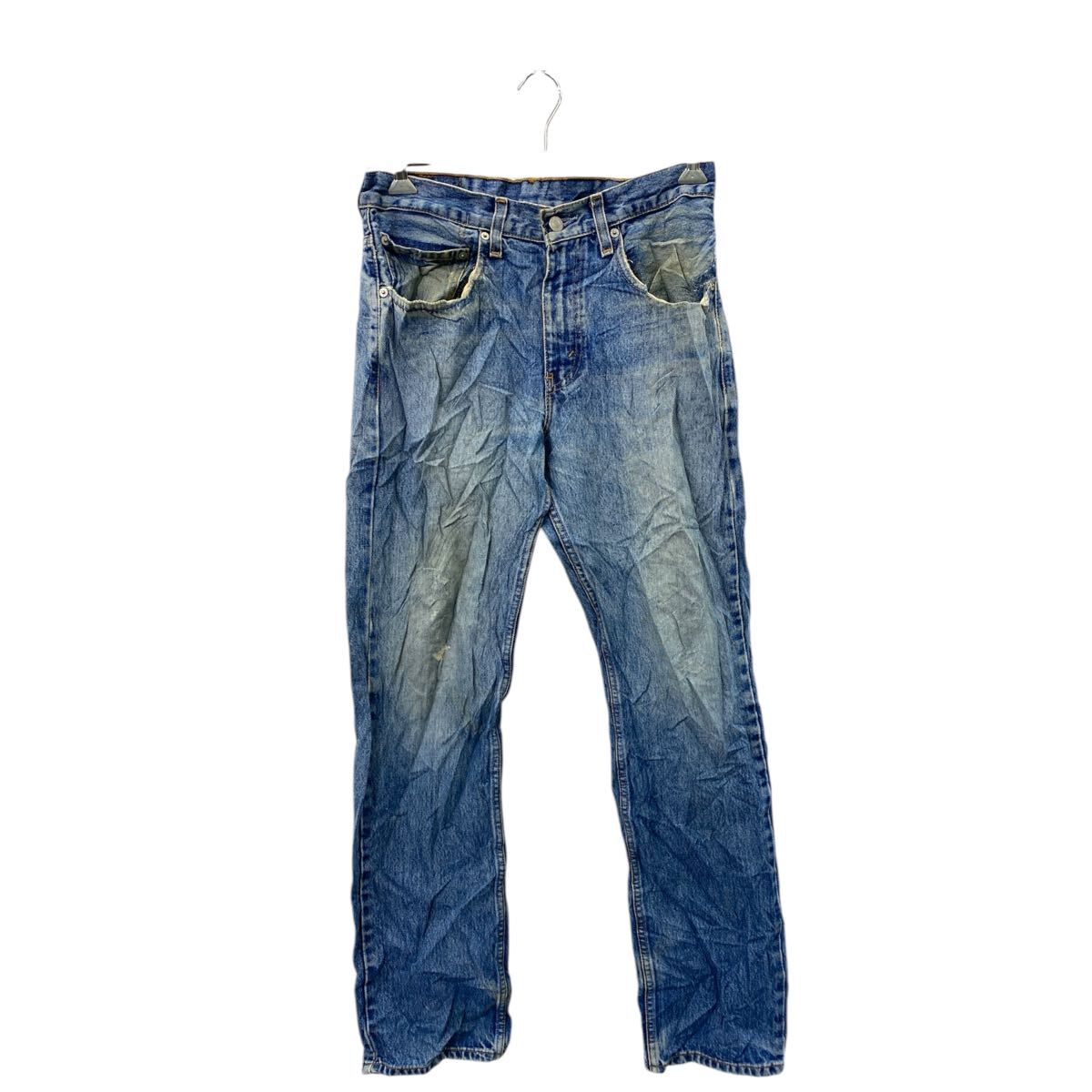 Rakuten - 【中古】【古着】 Levi's 752 デニムパンツ W34 リーバイス ブルー 古着卸 アメリカ仕入 2501-1098