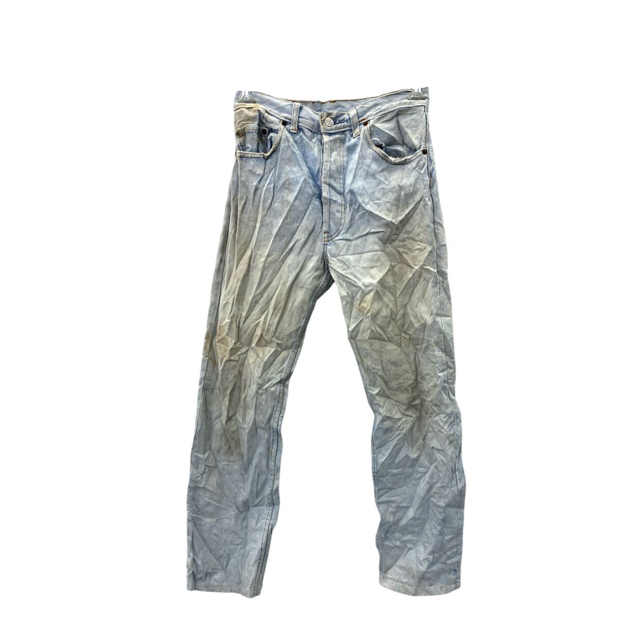 【中古】【古着】 Levi's 501XX デニムパンツ W31 リーバイス ライトブルー系 古着卸 アメリカ仕入 2501-1107