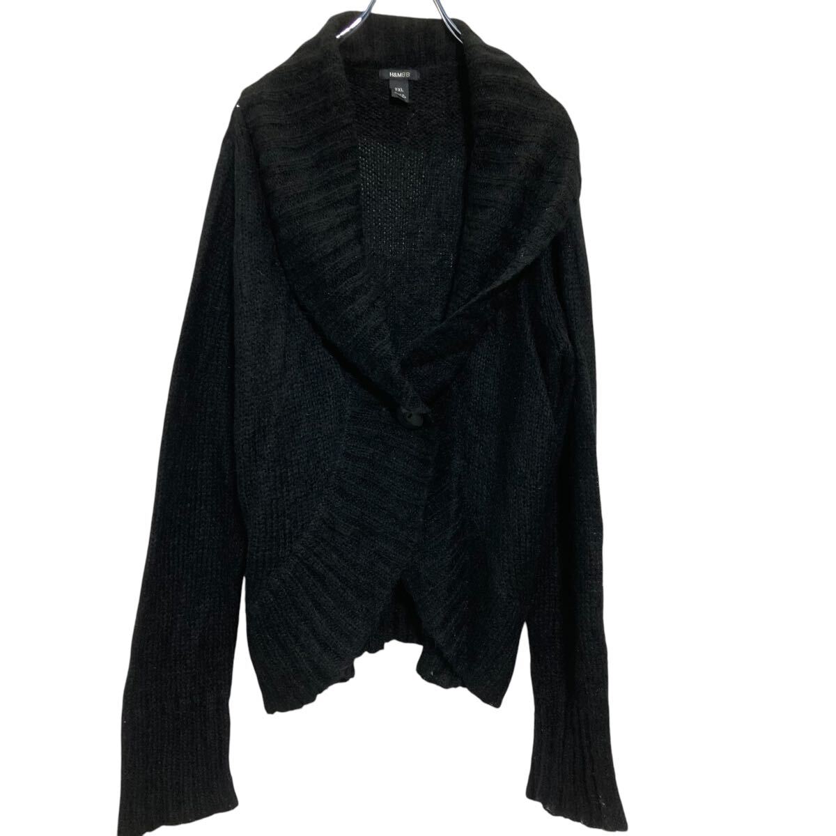 ����šۡڸ���� H&M ������뺮�� �˥å� �������� �����ǥ����� ��ǥ����� 2XL �֥�å� ����������ɥ��� ���岷 ����ꥫ���� a701-6992