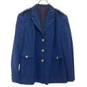 【中古】【古着】 ルーマニア軍 ジャケット レディース 3XL~ ネイビー ミリタリージャケット テーラードジャケット ブレザー 古着卸 アメリカ仕入 a701-7086
