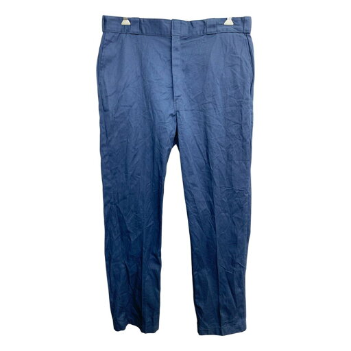【中古】【古着】 Dickies ワークパンツ W40 ディッキーズ ビッグサイズ ネイビー 古着卸 アメリカ仕入 2501-1181 【中古】【古着】 Dickies ワークパンツ W40 ディッキーズ ビッグサイズ ネイビー 古着卸 アメリカ仕入 2501-1181