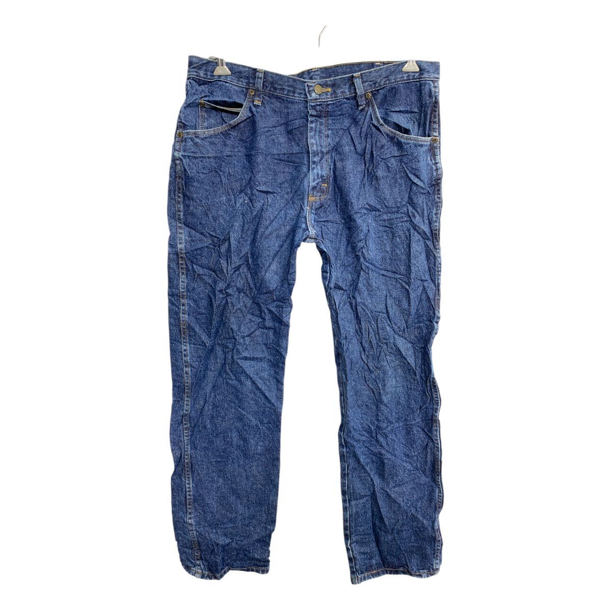 【中古】【古着】 Wrangler デニムパンツ W36 ラングラー ビッグサイズ インディゴ コットン 古着卸 アメリカ仕入 2502-37
