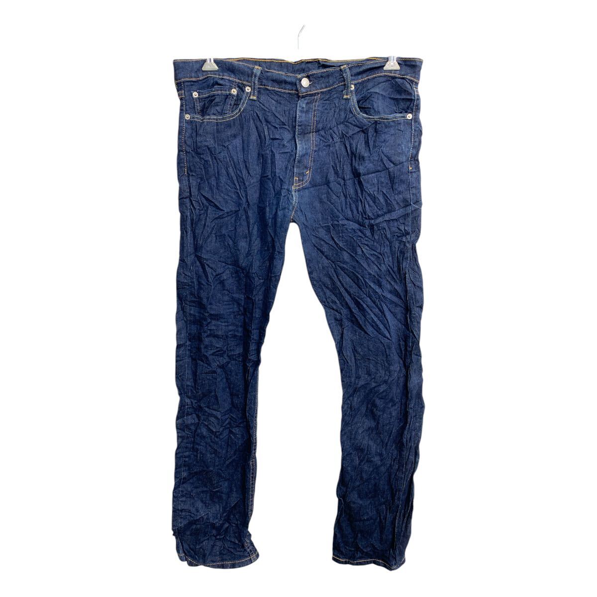【中古】【古着】 Levi's 513 デニムパンツ W36 リーバイス スリムストレート インディゴ メキシコ製 古着卸 アメリカ仕入 2502-43