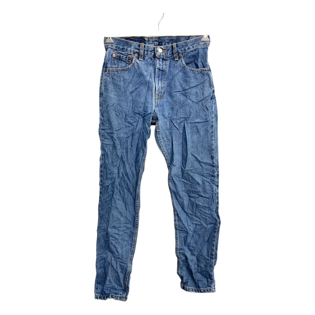 【中古】【古着】 Levi's 512 デニムパンツ W30 リーバイス スリムフィット ブルー コットン 古着卸 アメリカ仕入 2502-64