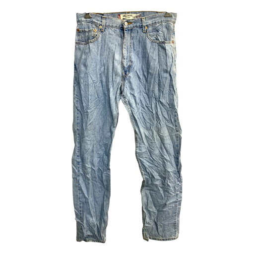 【中古】【古着】 Levi's 505 デニムパンツ W36 リーバイス レギュラーフィット ビッグサイズ ライトブルー コットン 古着卸 アメリカ仕入 2502-67 【中古】【古着】 Levi's 505 デニムパンツ W36 リーバイス レギュラーフィット ビッグサイズ ライトブルー コットン 古着卸 アメリカ仕入 2502-67