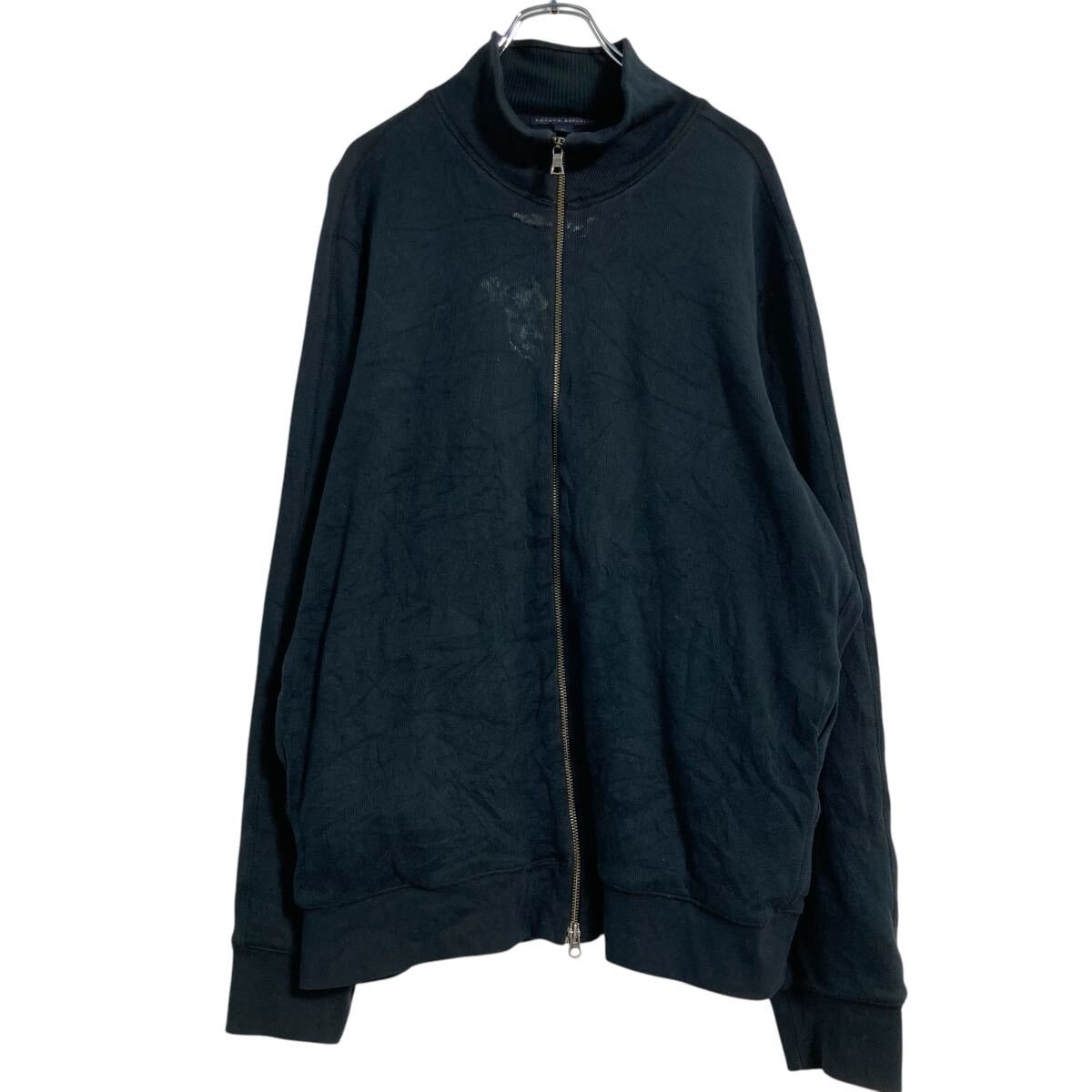 Other - 【中古】【古着】 BANANA REPUBLIC コットン ニット セーター XL ネイビー バナナリパブリック ジップアップ ビッグサイズ 古着卸 アメリカ仕入 a701-7415