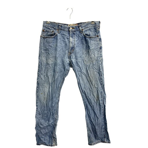 【中古】【古着】 Levi's 505 デニムパンツ W36 リーバイス レギュラーフィット ビッグ ライトブルー コットン メキシコ製 古着卸 アメリカ仕入 2502-163 【中古】【古着】 Levi's 505 デニムパンツ W36 リーバイス レギュラーフィット ビッグ ライトブルー コットン メキシコ製 古着卸 アメリカ仕入 2502-163