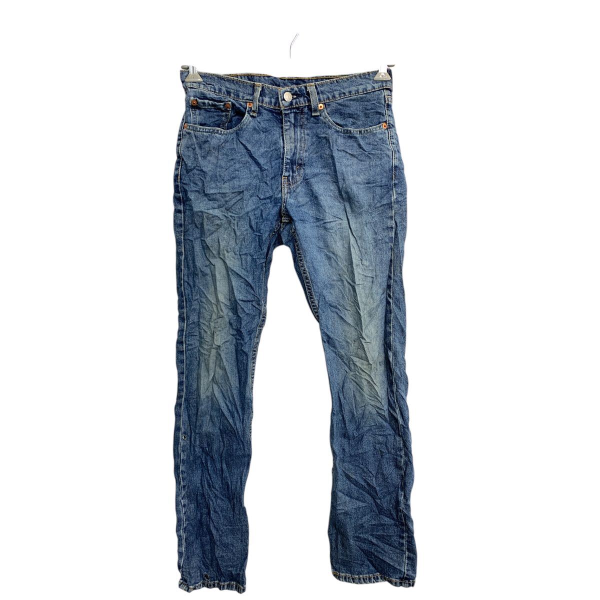 【中古】【古着】 Levi's 514 デニムパンツ W29 リーバイス スリムストレート インディゴ 古着卸 アメリカ仕入 2502-164