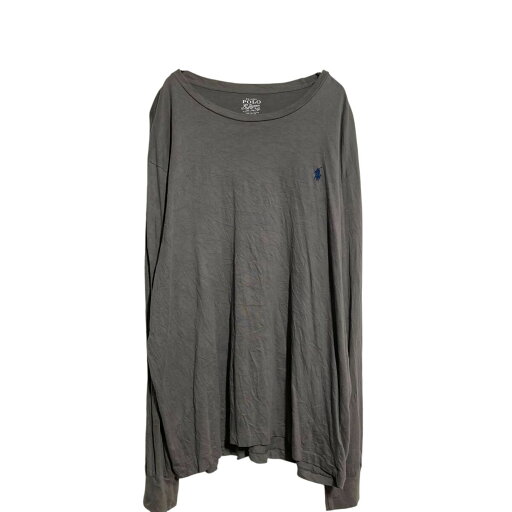 【中古】【古着】 POLO RALPH LAUREN 長袖 ロゴTシャツ XL グレー ポロラルフローレン ビッグサイズ ロンT ロングTシャツ 古着卸 アメリカ仕入 a702-5120 【中古】【古着】 POLO RALPH LAUREN 長袖 ロゴTシャツ XL グレー ポロラルフローレン ビッグサイズ ロンT ロングTシャツ 古着卸 アメリカ仕入 a702-5120