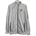 【中古】【古着】 NIKE ロゴジャージ XL ホワイト ブラック ナイキ ジップアップ ビッグサイズ ラグラン スポーティー 古着卸 アメリカ仕入 a702-...