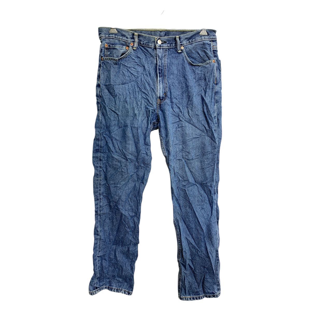 【中古】【古着】 Levi's 550 デニムパンツ W36 リーバイス リラックスフィット ビッグサイズ インディゴ コットン メキシコ製 古着卸 アメリカ仕入 2502-190