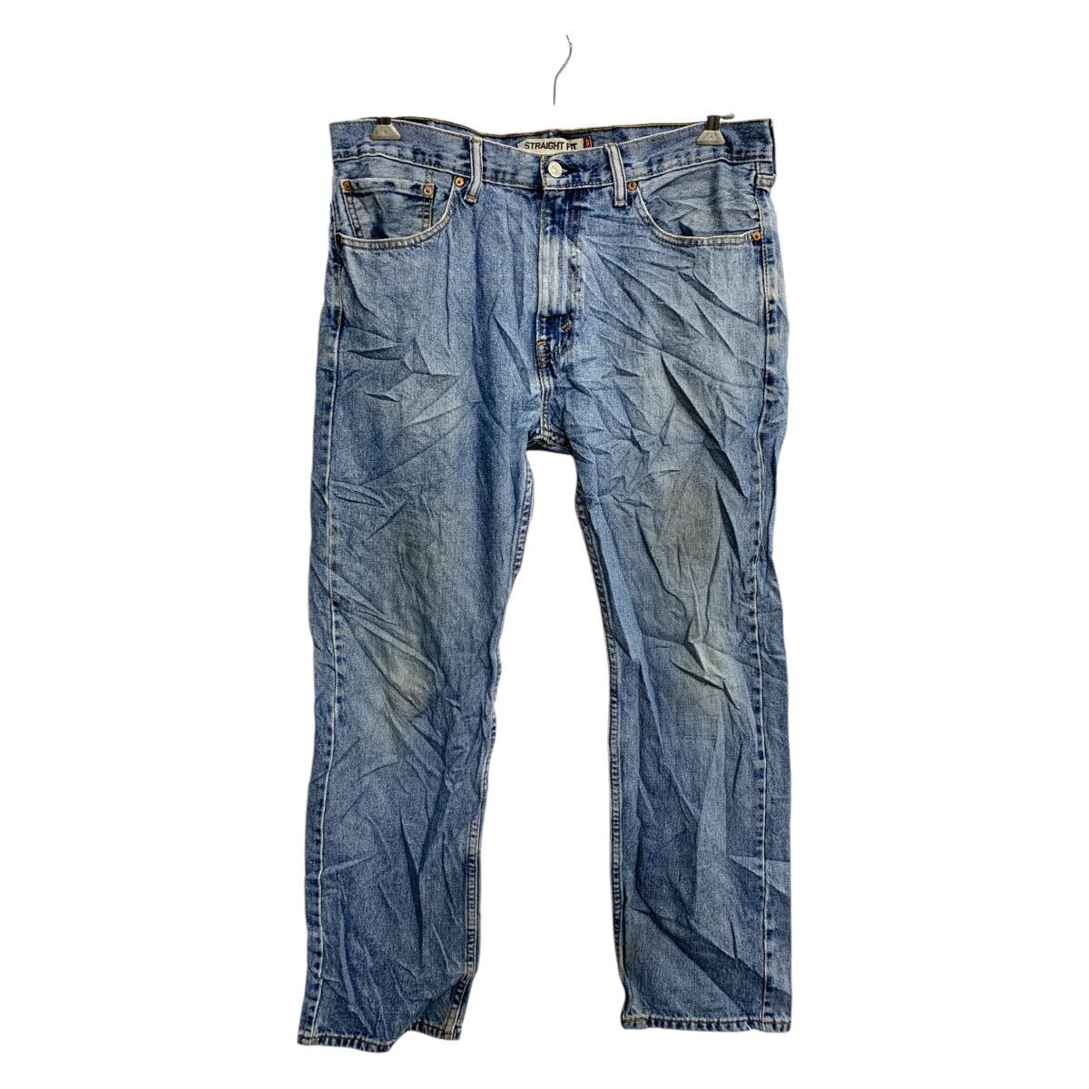 【中古】【古着】 Levi's 505 デニムパンツ W36 リーバイス ストレートフィット ビッグサイズ ブルー コットン 古着卸 アメリカ仕入 2502-200