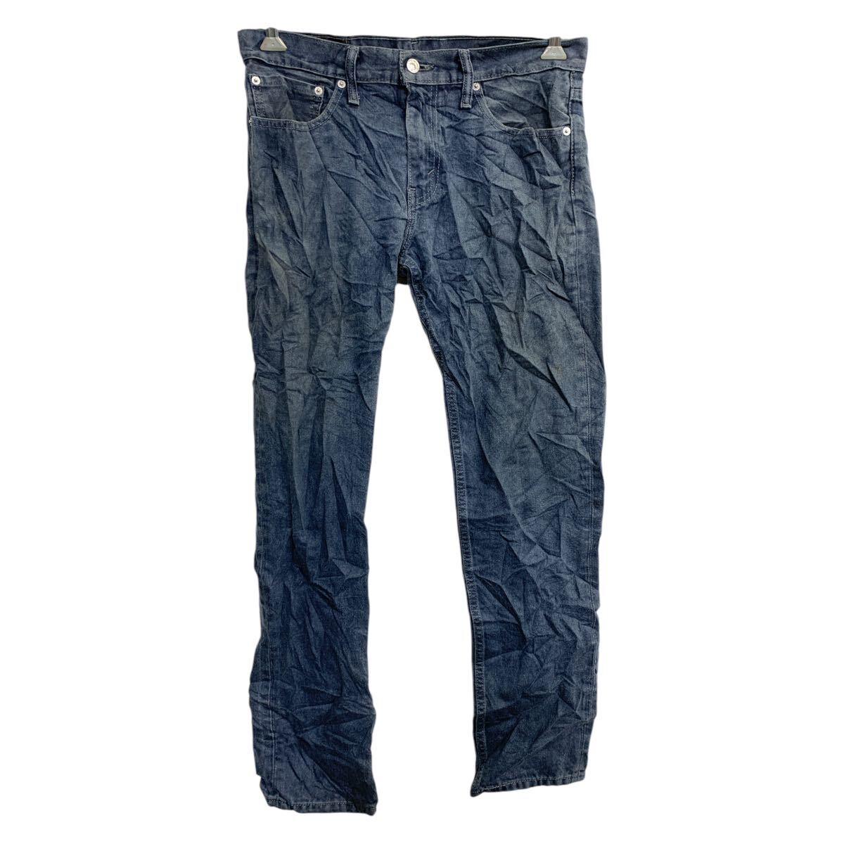 【中古】【古着】 Levi's 511 デニムパンツ W32 リーバイス スリムフィット ネイビー メキシコ製 古着卸 アメリカ仕入 2502-203