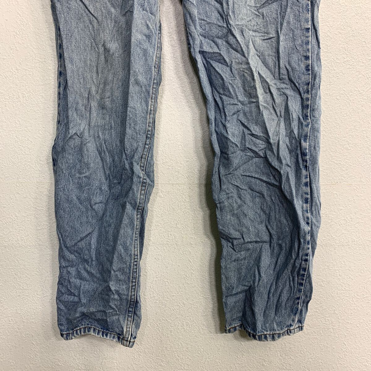 【中古】【古着】 Levi's 550 デニムパンツ W34 リーバイス リラックスフィット ライトブルー コットン 古着卸 アメリカ仕入 2502-204