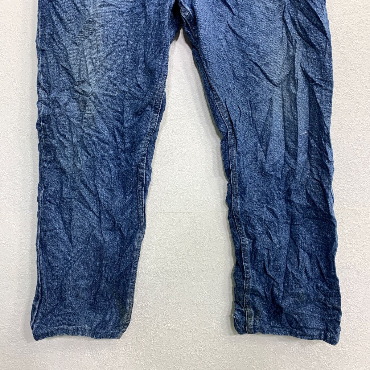 【中古】【古着】 Wrangler デニムパンツ W33 ラングラー インディゴ コットン メキシコ製 古着卸 アメリカ仕入 2502-261