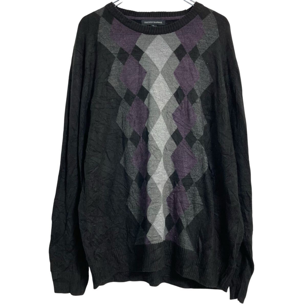 ����šۡڸ���� TRICOTS RAPHAEL �������˥å� �������� XL �֥�å� �ѡ��ץ� ���������� �� �ӥå������� ���岷 ����ꥫ���� a70...