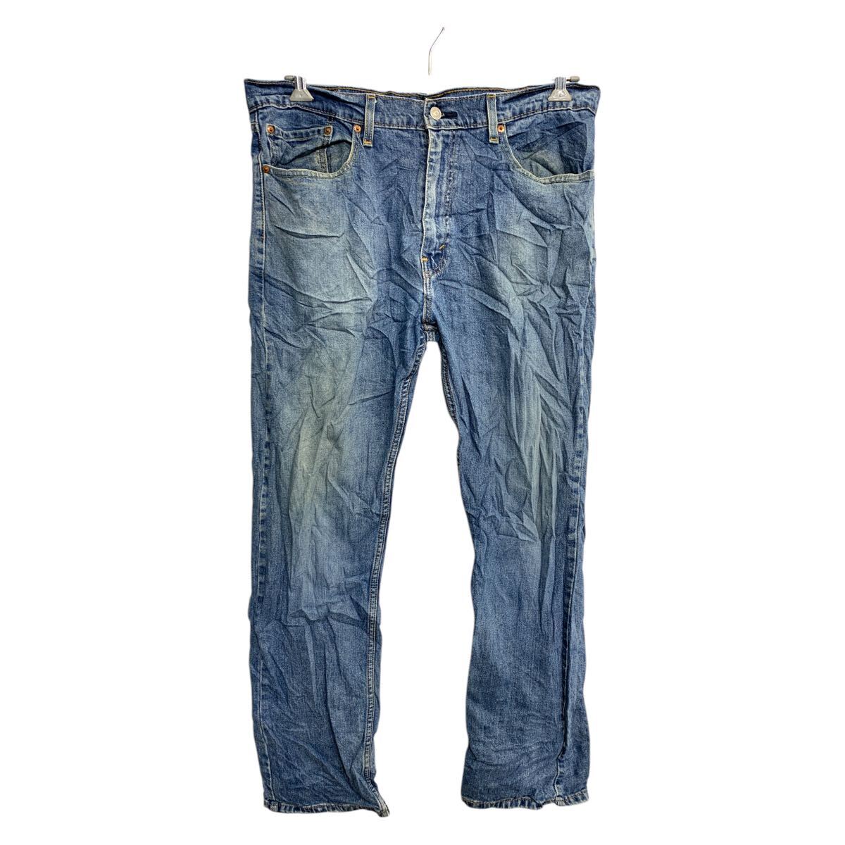 【中古】【古着】 Levi's 505 デニムパンツ W36 リーバイス ビッグサイズ ブルー 古着卸 アメリカ仕入 2502-288