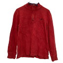 【中古】【古着】 Polo Ralph Lauren コットンニット セーター キッズ M 140〜 レッド ポロラルフローレン 古着卸 アメリカ仕入 a702-5480(4)