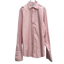【中古】【古着】 Brooks brothers 長袖 無地シャツ XL~ ピンク ビッグサイズ ブルックスブラザーズ 古着卸 アメリカ仕入 a702-5586(4)