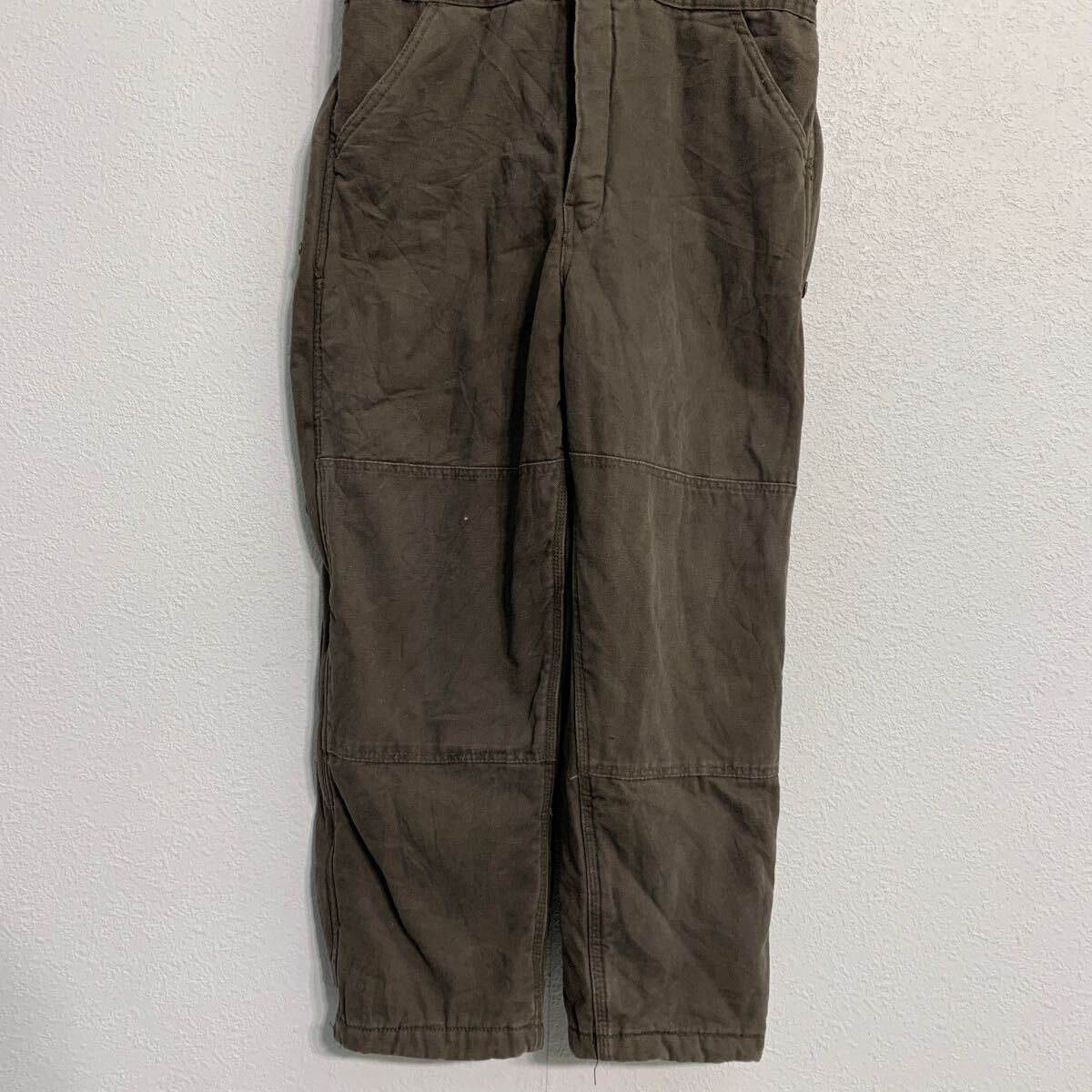 【中古】【古着】 POLAR KING ダック オーバーオール L チャコールグレー ジップアップ ワークウェア 作業着 古着卸 アメリカ仕入 a702-5613