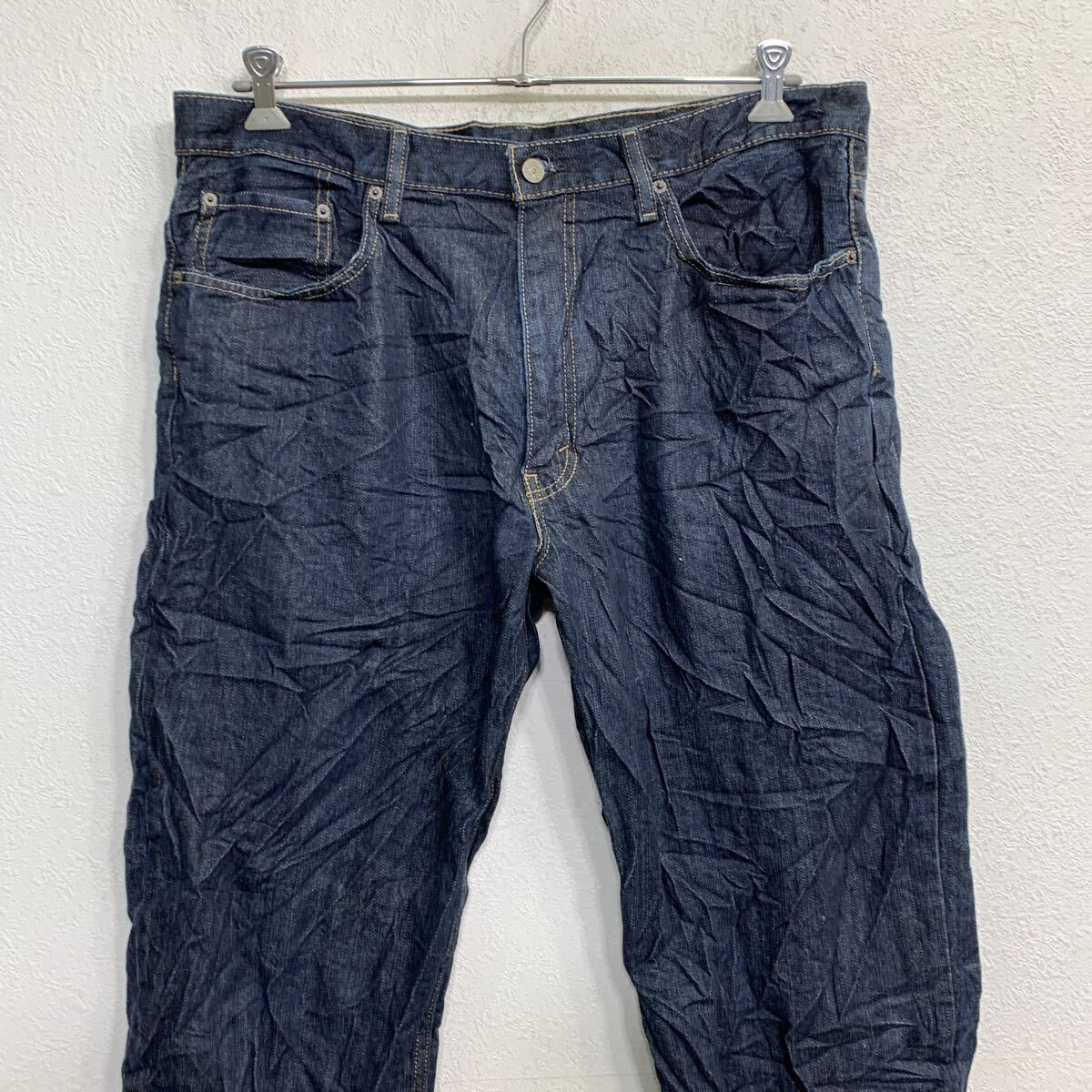 【中古】【古着】 Levi's 550 デニムパンツ W38 リーバイス リラックスフィット ビッグサイズ インディゴ コットン メキシコ製 古着卸 アメリカ仕入 2502-507