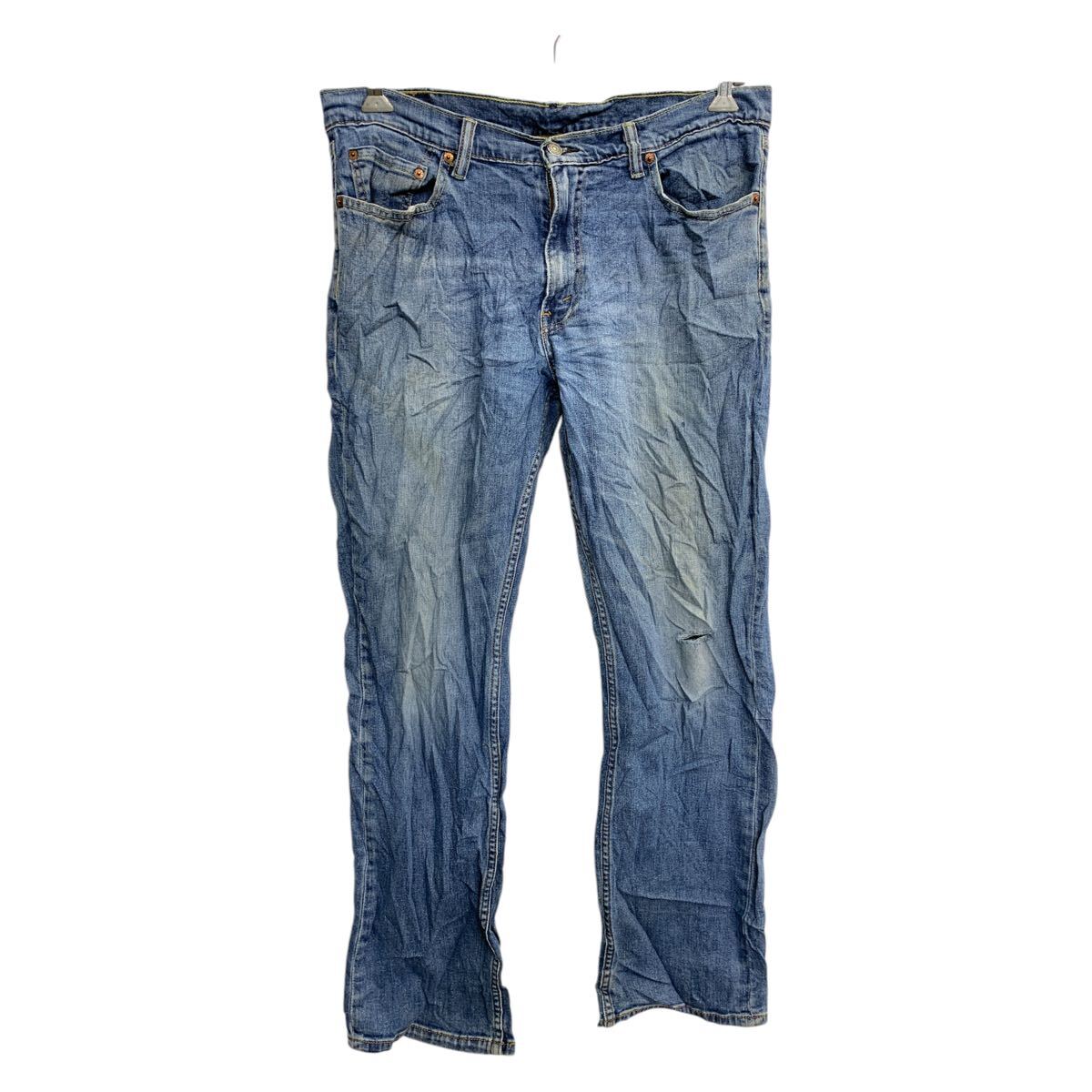 【中古】【古着】 Levi's 559 デニムパンツ W34 リーバイス リラックスストレート ブルー 古着卸 アメリカ仕入 2502-509