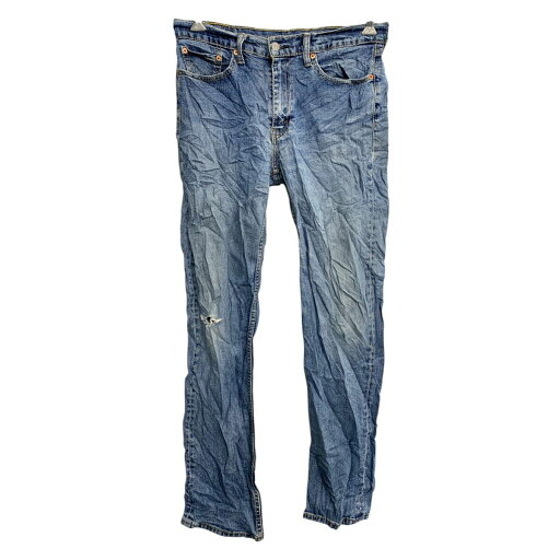 【中古】【古着】 Levi's 514 デニムパンツ W33 リーバイス スリムストレート ブルー 古着卸 アメリカ仕入 2502-555 【中古】【古着】 Levi's 514 デニムパンツ W33 リーバイス スリムストレート ブルー 古着卸 アメリカ仕入 2502-555
