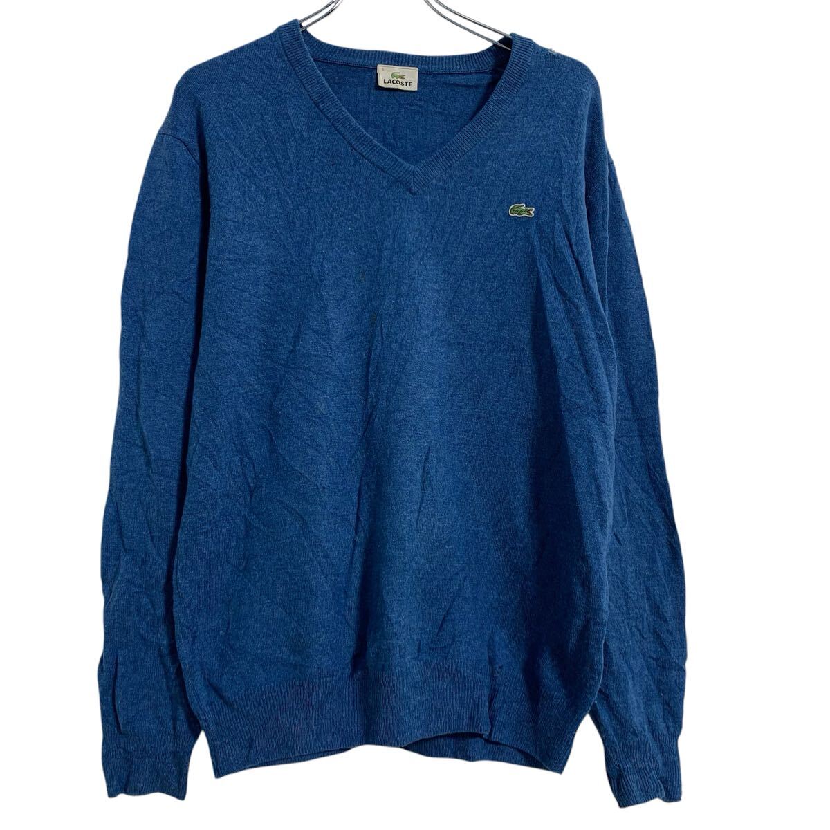 【中古】【古着】 LACOSTE ウールニッ