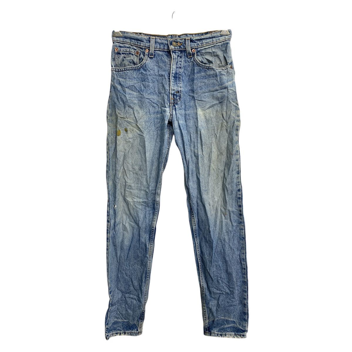 【中古】【古着】 Levi's 550 デニムパンツ W31 リーバイス リラックスフィット ブルー コットン USA製 古着卸 アメリカ仕入 2502-578