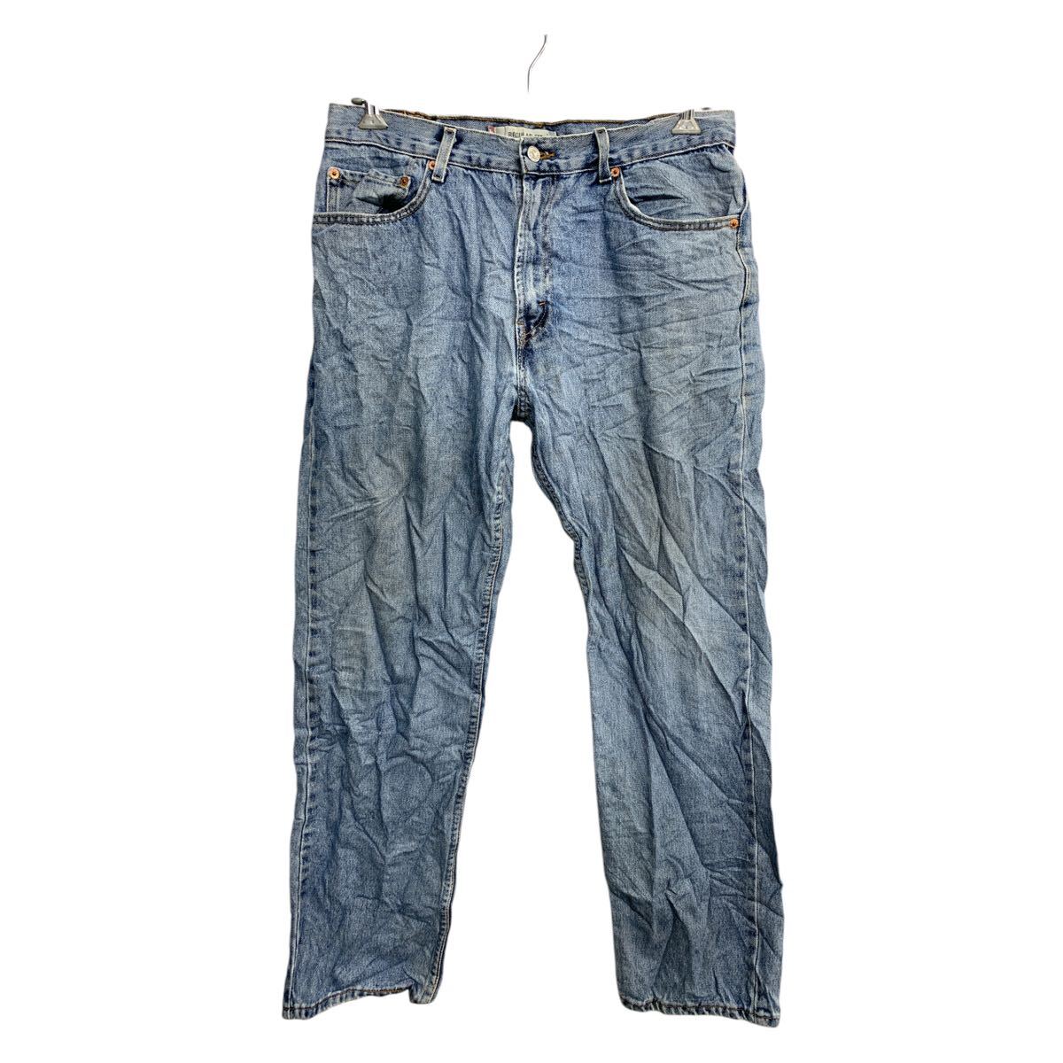 【中古】【古着】 Levi's 508 デニムパンツ W36 リーバイス レギュラーフィット ビッグサイズ ブルー コットン 古着卸 アメリカ仕入 2502-622