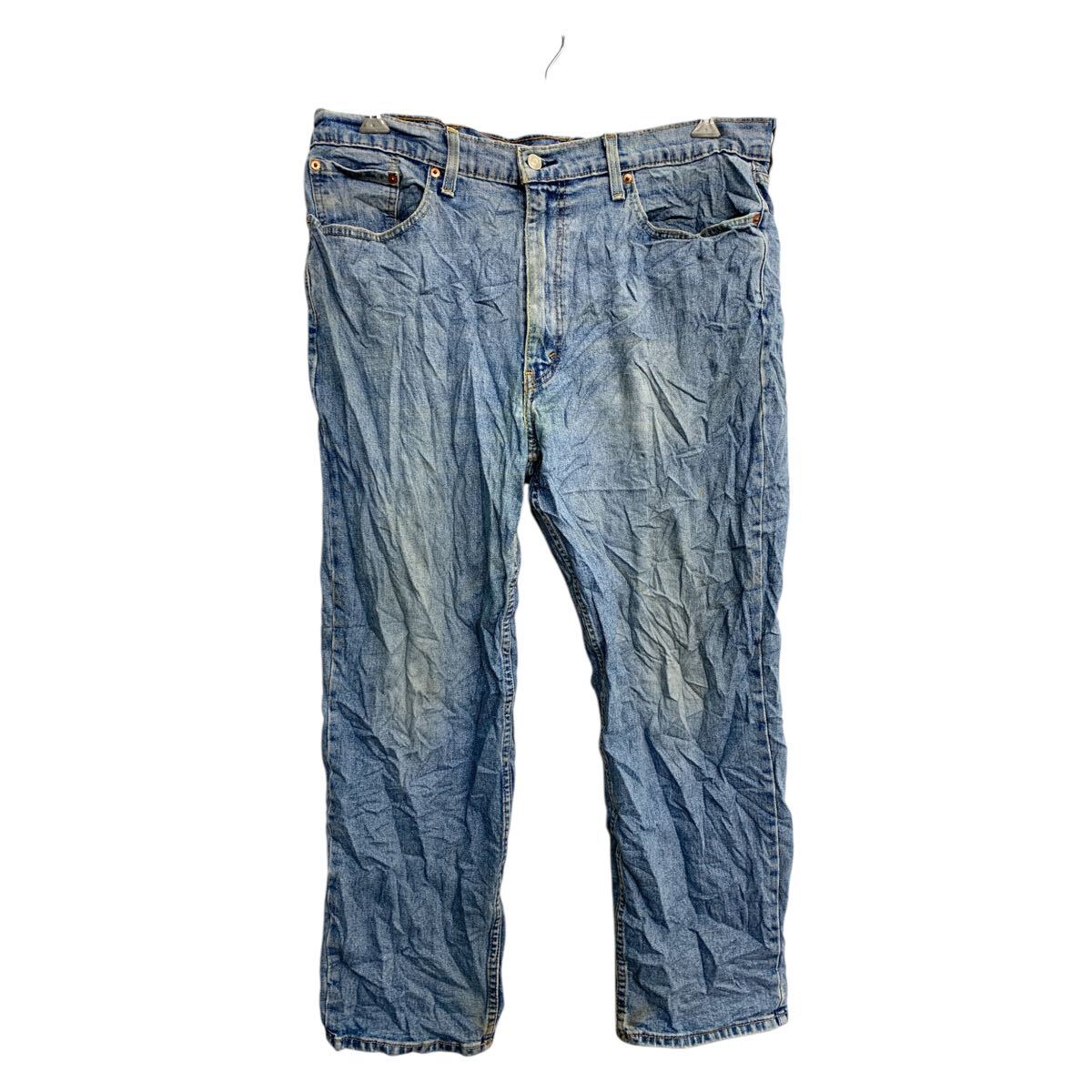 【中古】【古着】 Levi's 550 デニムパンツ W38 リーバイス リラックスフィット ビッグサイズ ブルー 古着卸 アメリカ仕入 2502-629