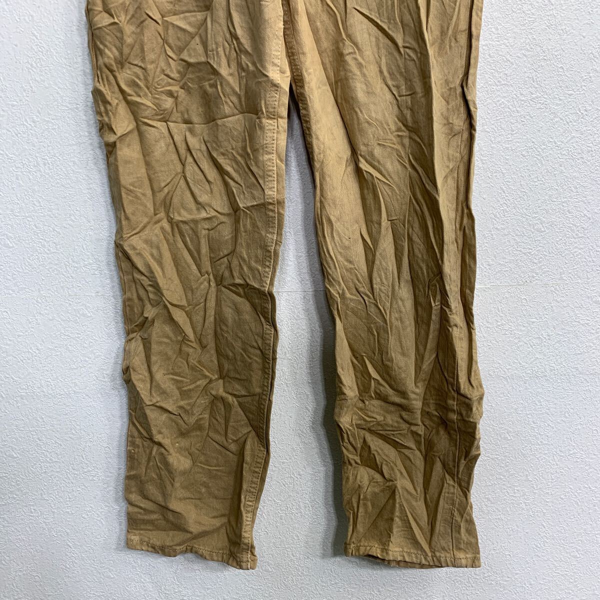 【中古】【古着】 Levi's 550 デニムパンツ W33 リーバイス リラックスフィット ベージュ コットン USA製 古着卸 アメリカ仕入 2502-658