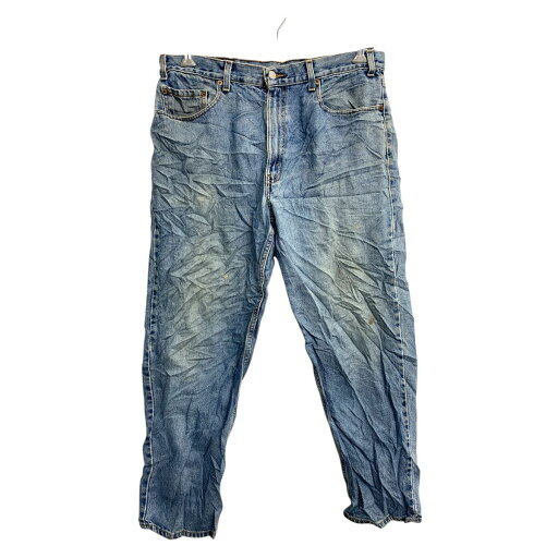 【中古】【古着】 Levi's 550 デニムパンツ W36 リーバイス リラックスフィット ブルー コットン メキシコ製 古着卸 アメリカ仕入 2502-681 【中古】【古着】 Levi's 550 デニムパンツ W36 リーバイス リラックスフィット ブルー コットン メキシコ製 古着卸 アメリカ仕入 2502-681