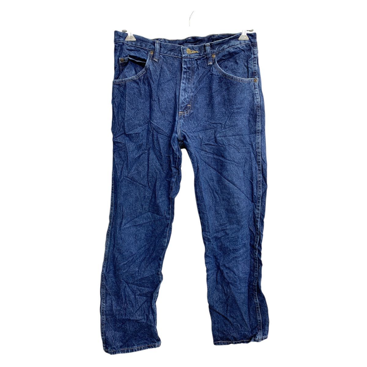 【中古】【古着】 Wrangler デニムパンツ W34 ラングラー レギュラーフィット コットン メキシコ製 古着卸 アメリカ仕入 2502-731