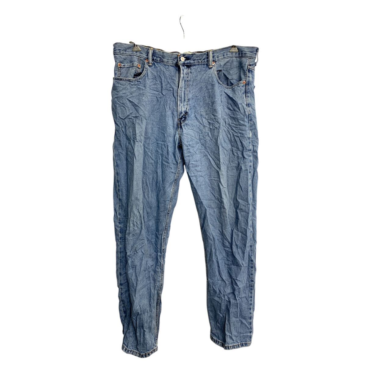 【中古】【古着】 Levi's 550 デニムパンツ W40 リーバイス リラックスフィット ビッグサイズ ブルー コットン 古着卸 アメリカ仕入 2502-785