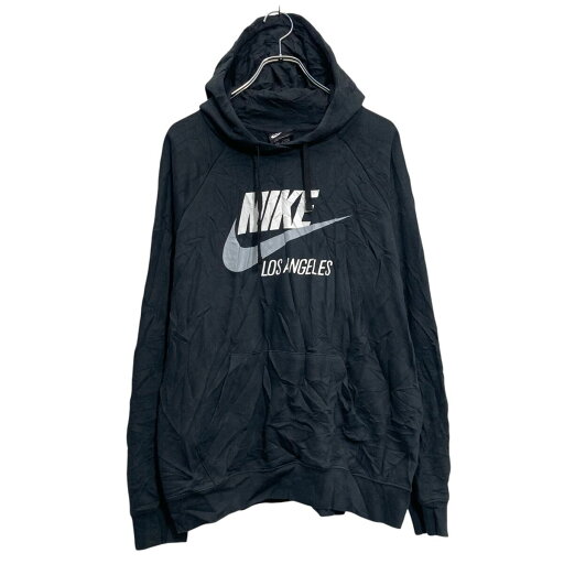 【中古】【古着】 NIKE ロゴスウェット パーカー ナイキ ブラック L プルオーバー ラグラン 古着卸 アメリカ仕入 a702-6252 【中古】【古着】 NIKE ロゴスウェット パーカー ナイキ ブラック L プルオーバー ラグラン 古着卸 アメリカ仕入 a702-6252