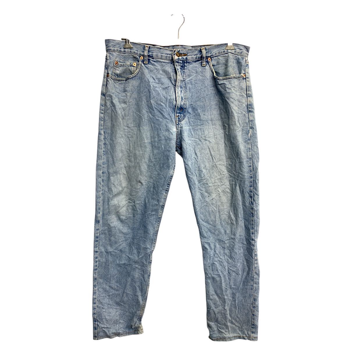 【中古】【古着】 Levi's 516 デニムパンツ W40 リーバイス ライトブルー コットン 古着卸 アメリカ仕入 2502-814