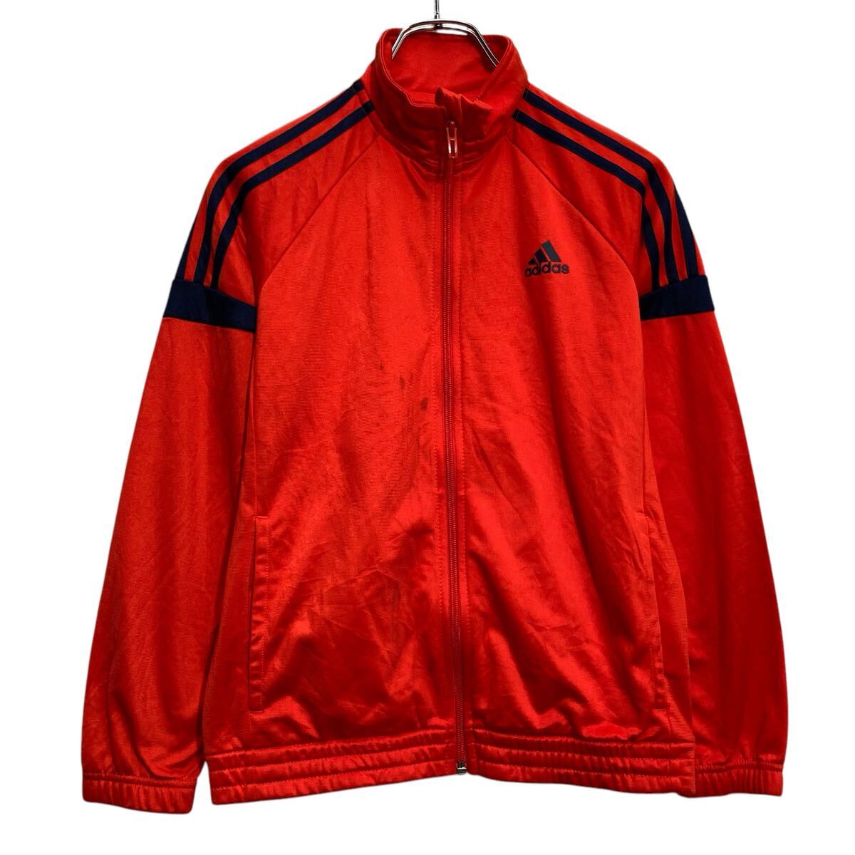 【中古】【古着】 adidas ジャージ アディダス キッズ M オレンジ スポーツウェア 古着卸 アメリカ仕入 a702-6305