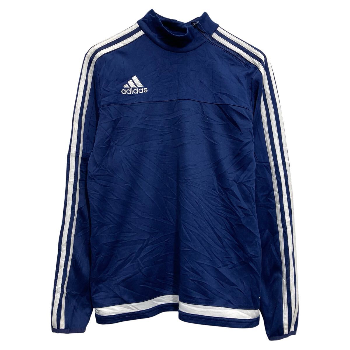 【中古】【古着】 adidas ジャージ アディダス キッズ L ネイビー ジップアップ スポーツウェア 古着卸 アメリカ仕入 a702-6318