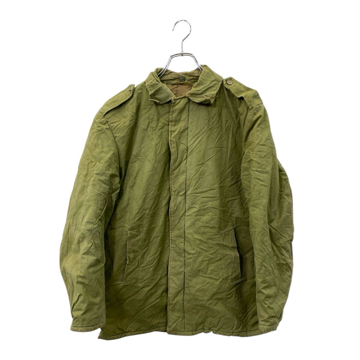 Military Jacket - 【中古】【古着】 ミリタリージャケット Lサイズ 相当 カーキ 古着卸 アメリカ仕入 t2502-3022