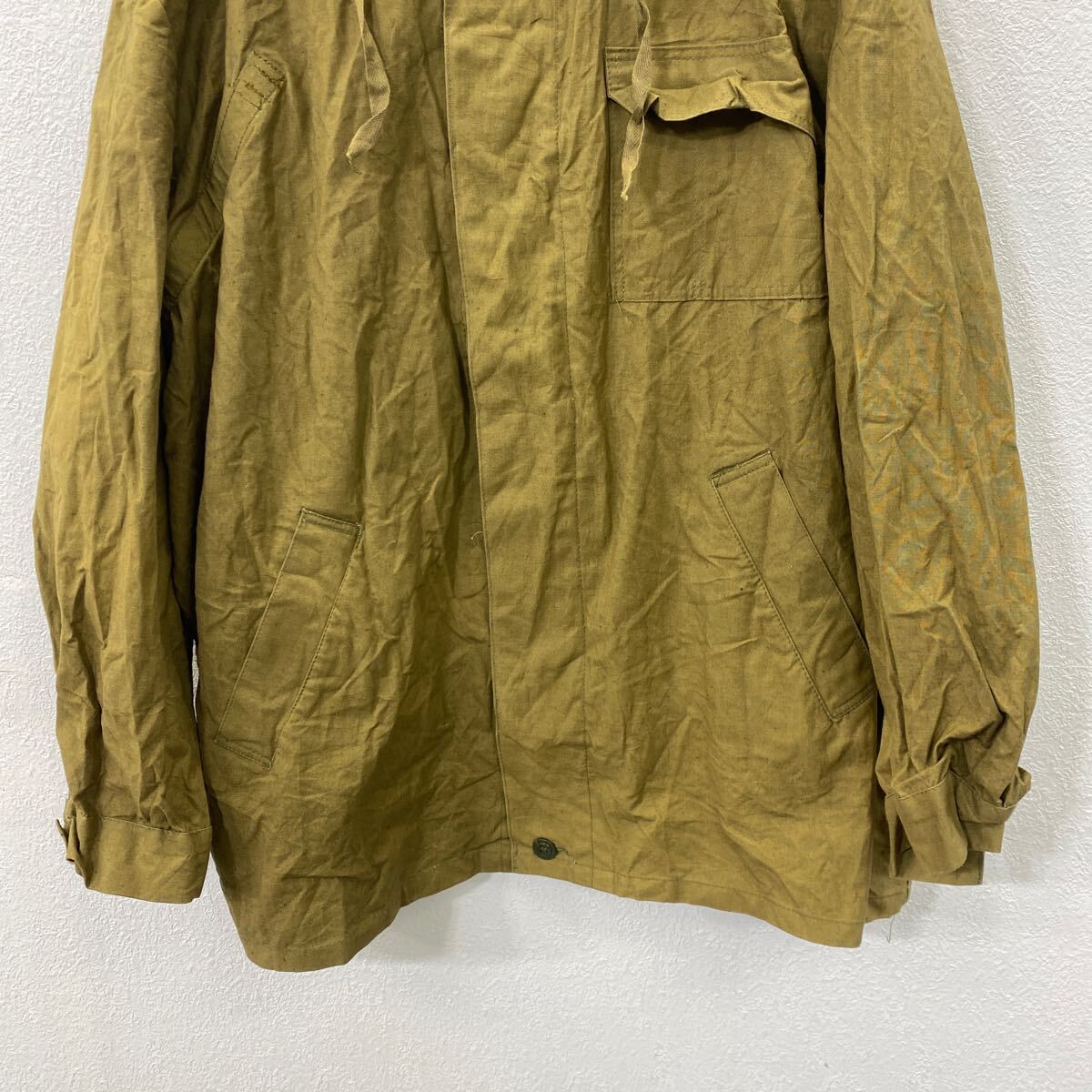 【中古】【古着】 ミリタリージャケット Lサイズ相当 オリーブ 古着卸 アメリカ仕入 t2502-3034