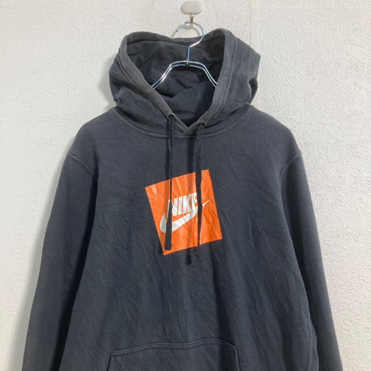 【中古】【古着】 NIKE プリントスウェット パーカー S ブラック ナイキ プルオーバー 古着卸 アメリカ仕入 a702-6857 voxtrading-10194065 古着屋DEN サンプル画像2