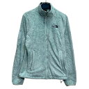 【中古】【古着】 THE NORTH FACE フリースジャケット レディース M ブルー系 ノースフェイス ジップアップ ワンポイント 古着卸 アメリカ仕入 a702-6882