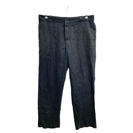 【中古】【古着】 Dickies 874 ワークパンツ W39 ディッキーズ オリジナルフィット ビッグサイズ ブラック 古着卸 アメリカ仕入 2502-972 【中古】【古着】 Dickies 874 ワークパンツ W39 ディッキーズ オリジナルフィット ビッグサイズ ブラック 古着卸 アメリカ仕入 2502-972