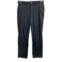 【中古】【古着】 Dickies ワークパンツ W33 ディッキーズ レディース ブラック 古着卸 アメリカ仕入 2502-1098