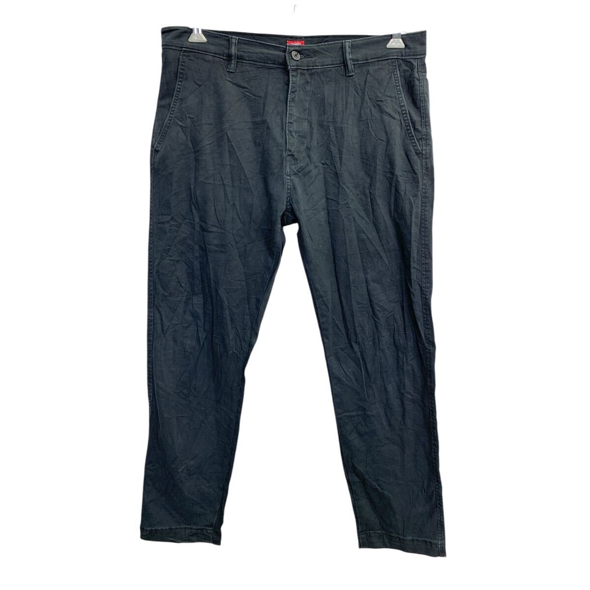 【中古】【古着】 Levi's ロングパンツ W34 リーバイス ブラック 古着卸 アメリカ仕入 2502-1104