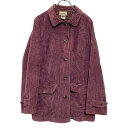 【中古】【古着】 L.L.Bean コーデュロイジャケット レディース S スモーキーピンク エルエルビーン 古着卸 アメリカ仕入 a702-7234