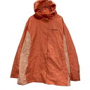 【中古】【古着】 Columbia ジップアップ ナイロンジャケット レディース 3XL ピーチオレンジ コロンビア ビッグサイズ 古着卸 アメリカ仕入 a702-7235