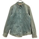 【中古】【古着】 WOOLRICH コーデュロイジャケット レディース L ミントグリーン ウールリッチ 裏フリース 古着卸 アメリカ仕入 a702-7236